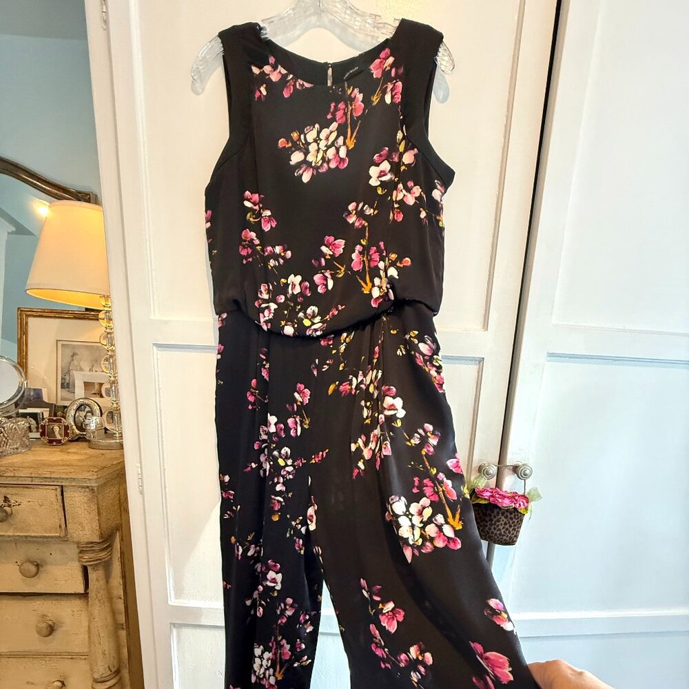 Elegant Karen Miller Silk Jumpsuit 10